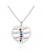 Personalized Birthstone Necklace JEWJONE101598